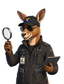 Kanverse kangaroo mascot